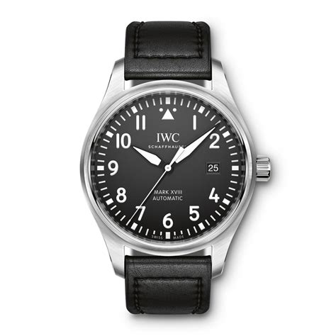 iwc black pilot